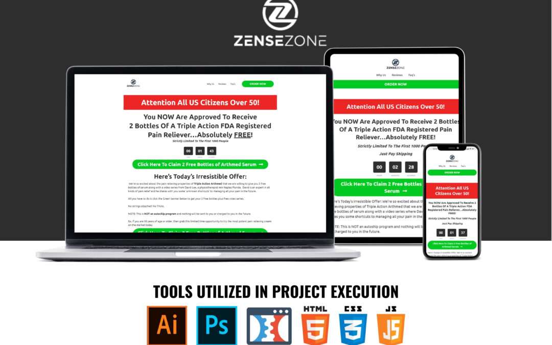 Arthmed-Zensezone funnels
